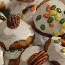 Iced Pumpkin Cookies