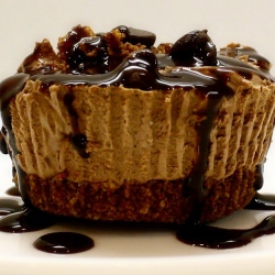 Miniature Chocolate Cheesecake