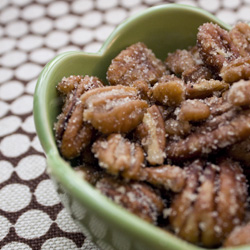 Ginger Scented Pecans