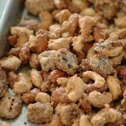 Orange Spiced Candied Nuts