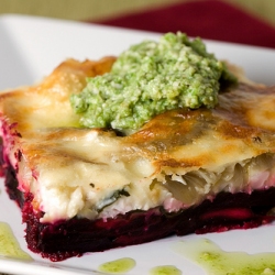 Red, White, and Green “Lasagna”