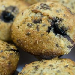 Blueberry, Oats & Flax Seed Muffin