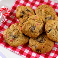 Chocolate and Peppermint Cookies