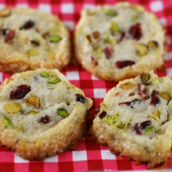 Pistachio & Cranberry Icebox Cookie