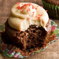 Chocolate Bacon Cupcakes