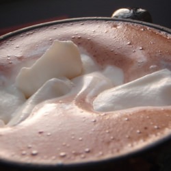 Hot Cocoa with Whipped Cream