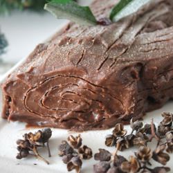 Mocha Yule Log