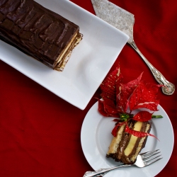 French Yule Log