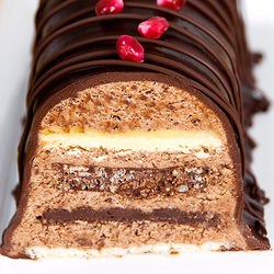 French Yule Log