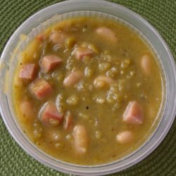 Split Pea & Cannellini Bean Chowder