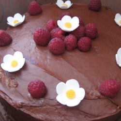 Birthday Cake & Sugar Flowers