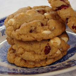 White Chocolate Cranberry Cookies