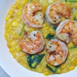 Spicy Corn with Shrimp and Polenta