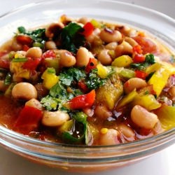 Colorful Fresh Black-Eyed Pea Salad