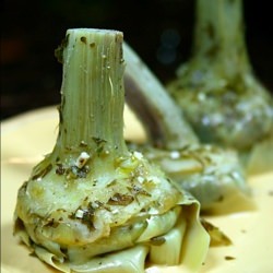 Roman Style Artichokes