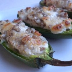 Sausage Stuffed Jalapenos