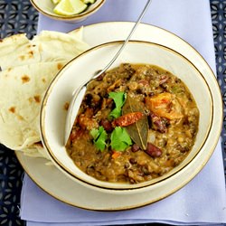 Mum’s Creamy Black Lentils