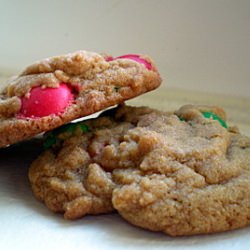 M&M cookies