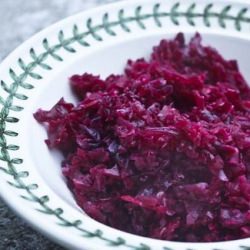 Sweet and Sour Red Cabbage