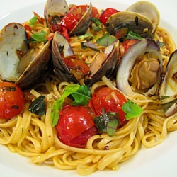 Red Clam Sauce with Linguini