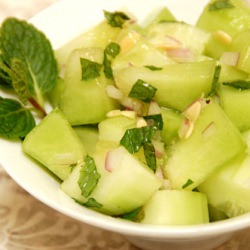 Cucumber, Honeydew, and Mint Salad