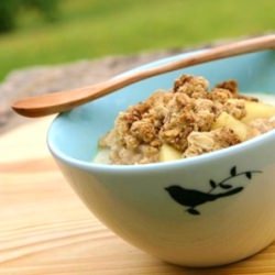 Baked Apple Cinnamon Oatmeal