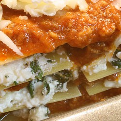 Beef and Spinach Lasagna