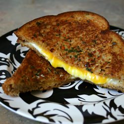 Herb Butter Grilled Cheese