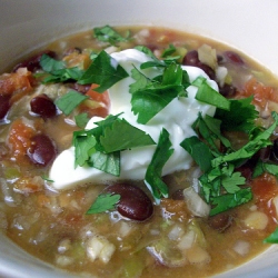 Refried Bean Soup