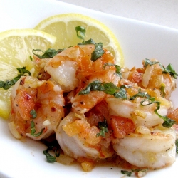 Spicy Lemon Garlic Shrimp