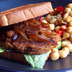 Vegan Sweet Potato Burgers