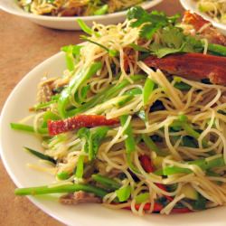 Peking Duck Noodle Salad