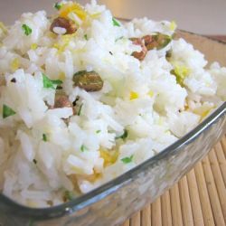 Rice with Apricots and Pistachios