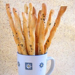 Grissini-Crisp Italian Breadsticks