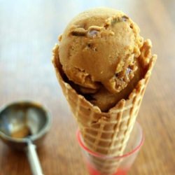 Malted Ice Cream with Soy Caramel