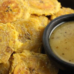 Baked Tostones with Mojo