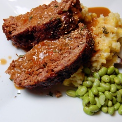 Meatloaf Mashed Potatoes Gravy