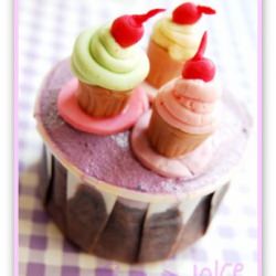 Miniature Fondant Desserts Replicas