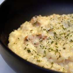 Fontina Risotto with Chicken