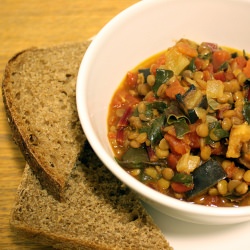 Lentil & Eggplant Stew