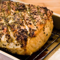 Pork Roast with Herb Rub