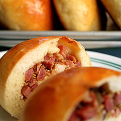 Homemade Baked Char Siew Bao