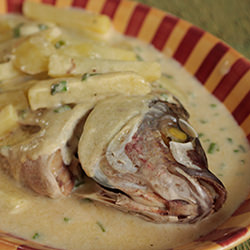 Steamed Fish with Mayo