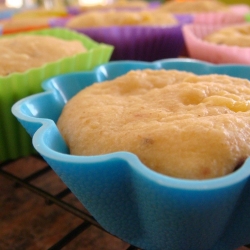 Kiwi-berry Yoghurt Oat Muffins