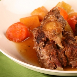 Oxtail Braised in Dark Beer