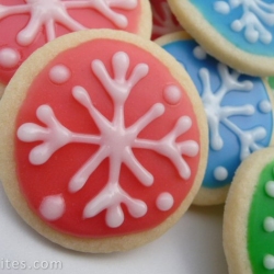 Sugar Cookies with Glace Icing