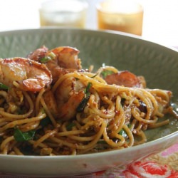 Pasta in Thai Roasted Chili Paste