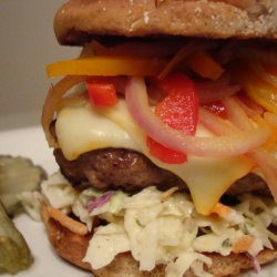 Healthy Loaded Cheeseburgers