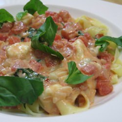 Vodka Sauce with Gorgonzola Cream