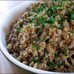 Bulgur and Lentil Salad